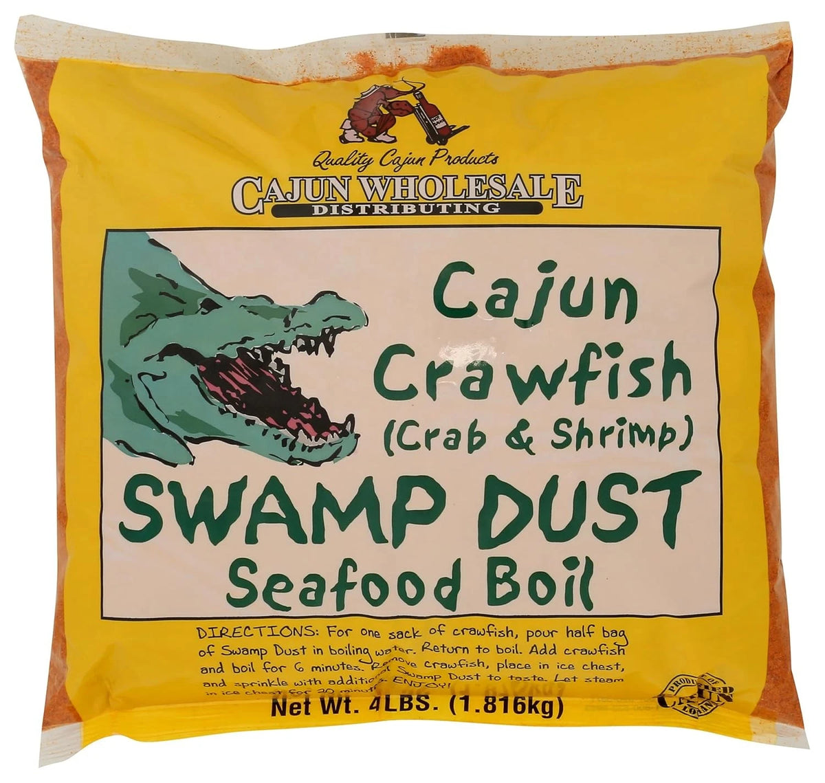 Cajun Crawfish Boil Seasoning Mix for Seafood (No Part Numbers)