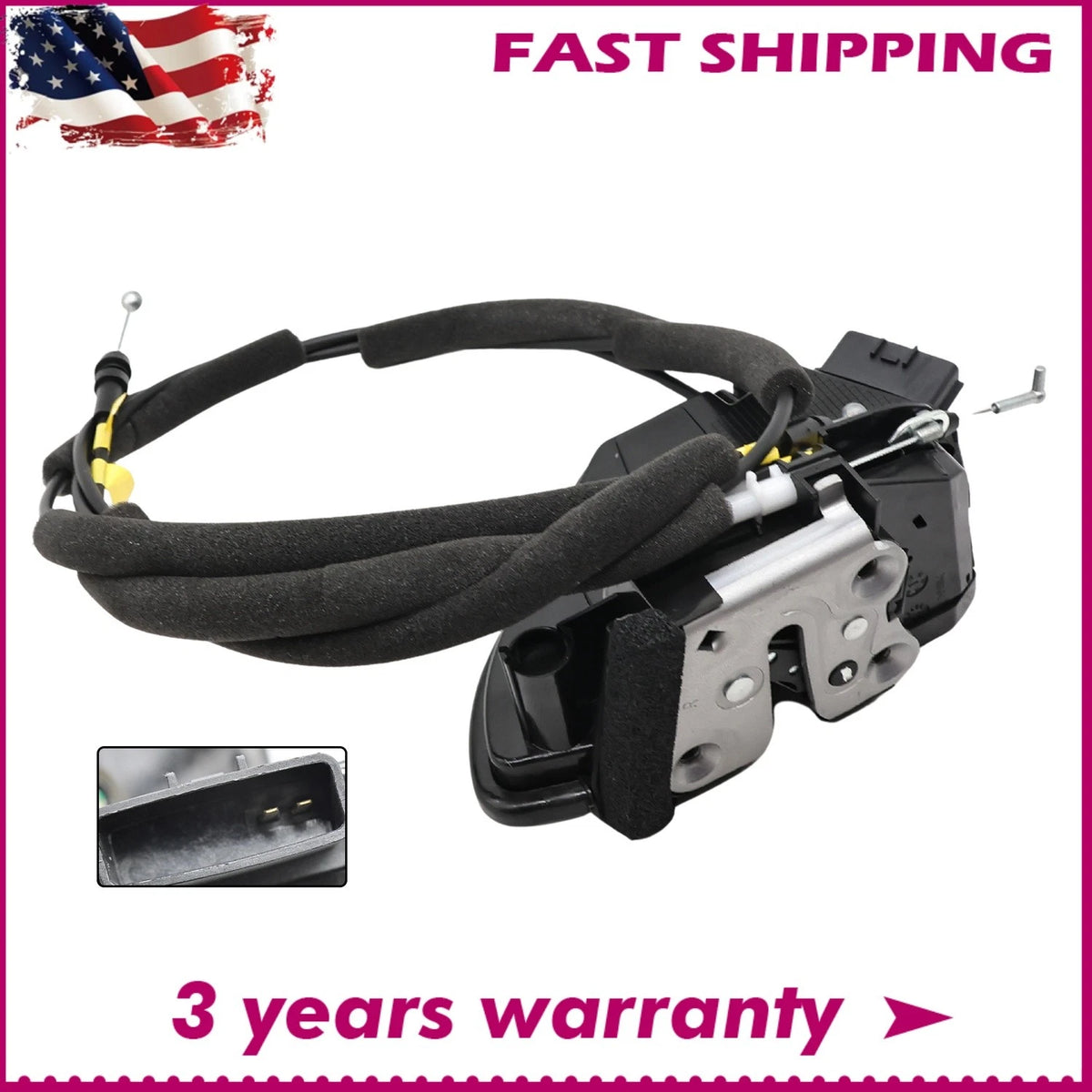 Door Lock Actuator for Nissan Pathfinder (2013–2019) 80500-3KA0A, 80500-3KA0B