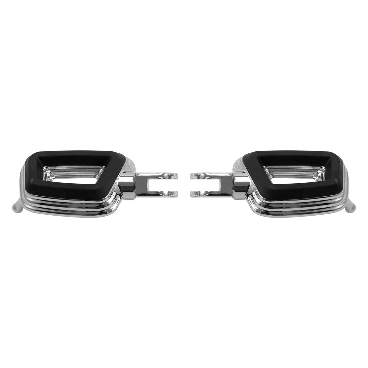 Chrome Footpegs for Harley Softail Low Rider S (2018–2025)