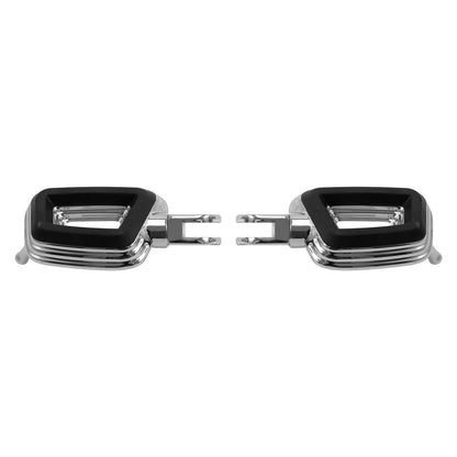 Chrome Footpegs for Harley Softail Low Rider S (2018–2025)