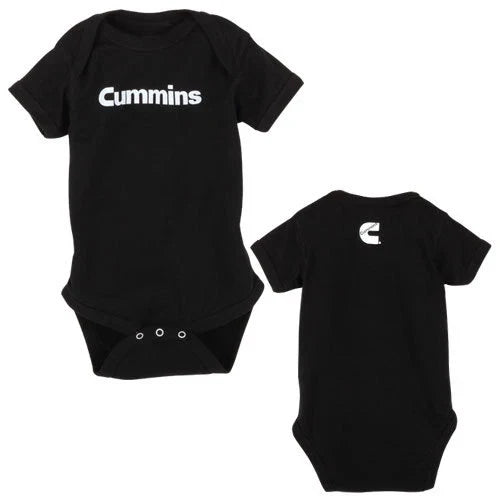 Cummins Decal Infant Toddler Onesie for Diesel Baby (18 Months)