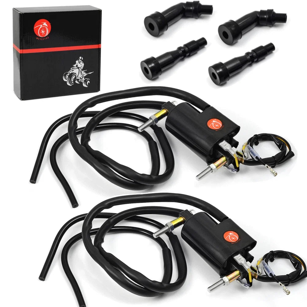 2 Ignition Coils for Suzuki GS550 GS650 GS750 GS850 (1977–1983) 33420-26E01 33420-31F00