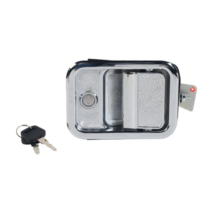 Front Left Exterior Door Handle w/ Lock Cylinder for Freightliner Columbia (2003–2014)