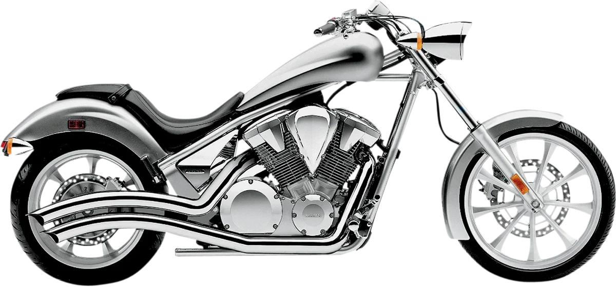 Cobra Speedster Swept Exhaust Chrome for Honda VT1300 Stateline/Sabre/Fury (2010–2016)