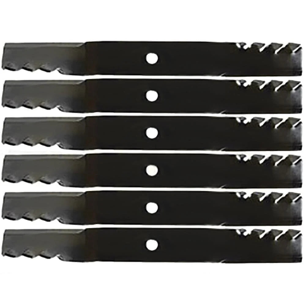 6 Pack Mower Blade for John Deere (M143504) 62"