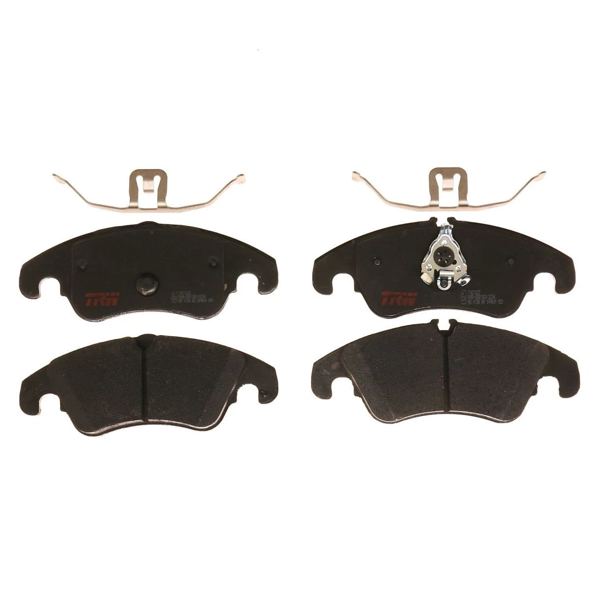 2X Brake Pad Set Front for Audi Q5 (2011, 2013–2016) TXC1322, 8R0698151A