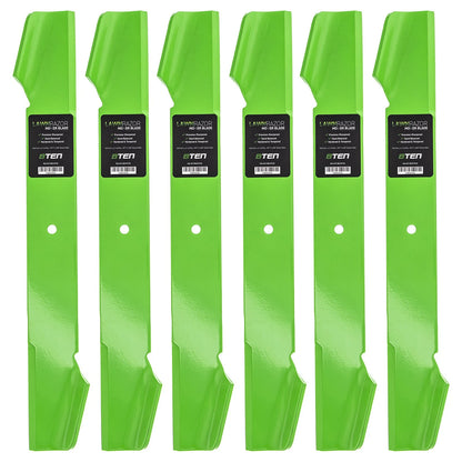 6-Pack LawnRAZOR Mower Blades for Roper YTH120AR YT140DR YPYTH140CR (143978X, 917121263X, 917532121263)
