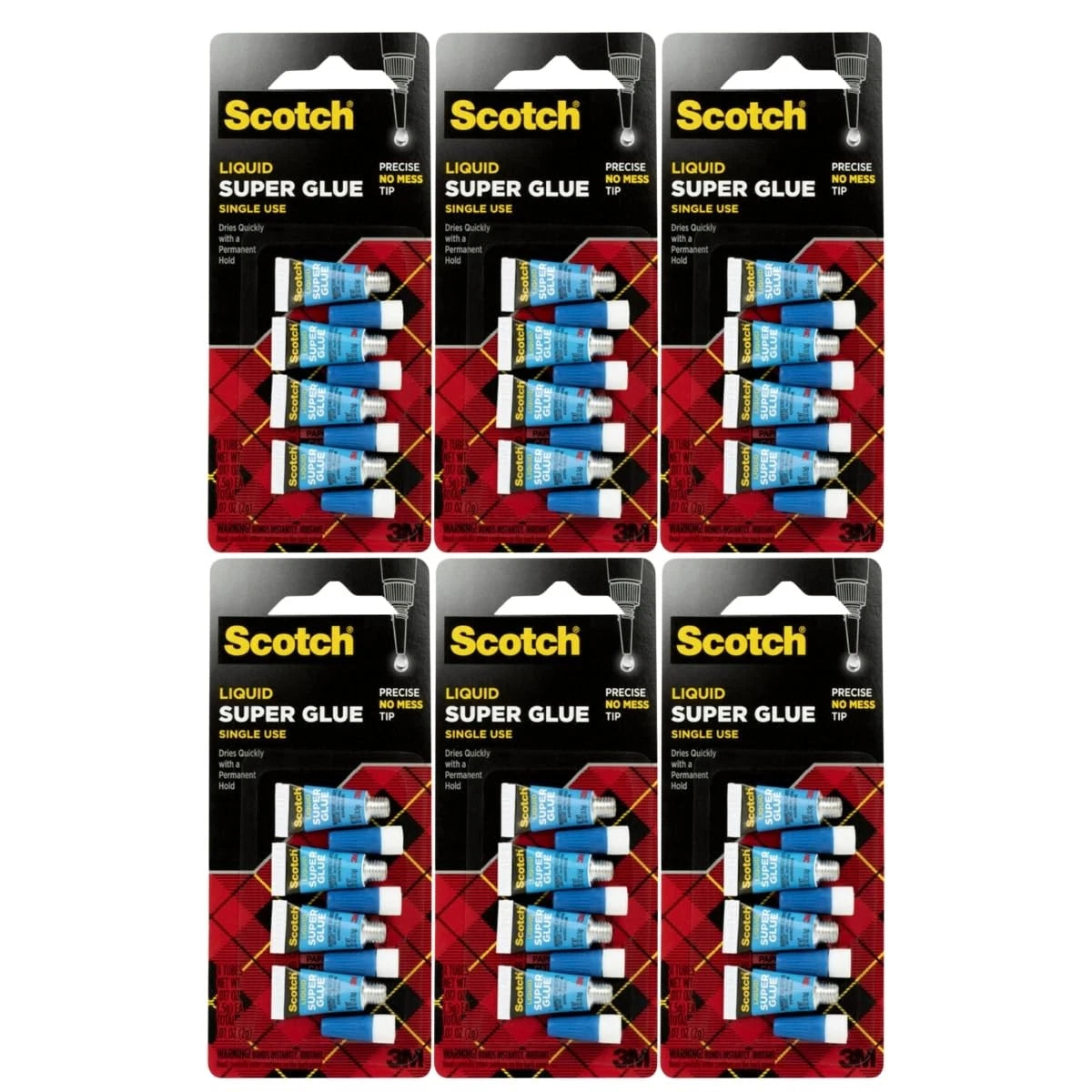 Scotch Super Glue Liquid with Precision Applicator for (0.07 oz)