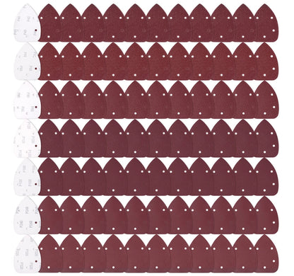 84-Piece Sandpaper Set for Mouse Detail Sander 140mm x 90mm