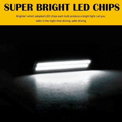 Set of 2 Smoked White LED Front Side Marker Lights for Chevrolet Camaro (2010–2015)
