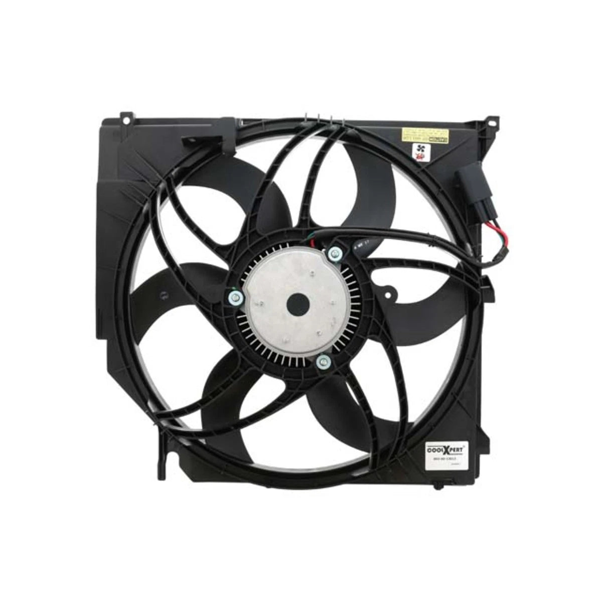 Cool Xpert Cooling Fan Assembly with Shroud for BMW X3 E83 (2004–2010) 17-11-3-452-509, 17113452509