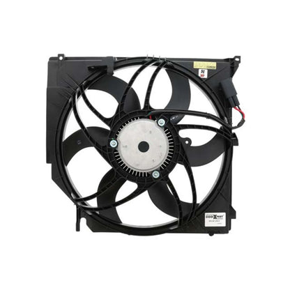 Cool Xpert Cooling Fan Assembly with Shroud for BMW X3 E83 (2004–2010) 17-11-3-452-509, 17113452509