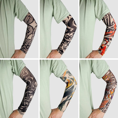 18 Count Tattoo Arm Sleeves for Multiple Uses (Pack of 1)