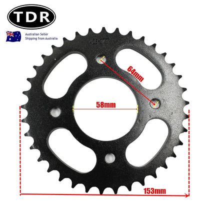 37T Rear Sprocket Cog for Thumpstar Atomic Dirt Bike (70/110/125cc)