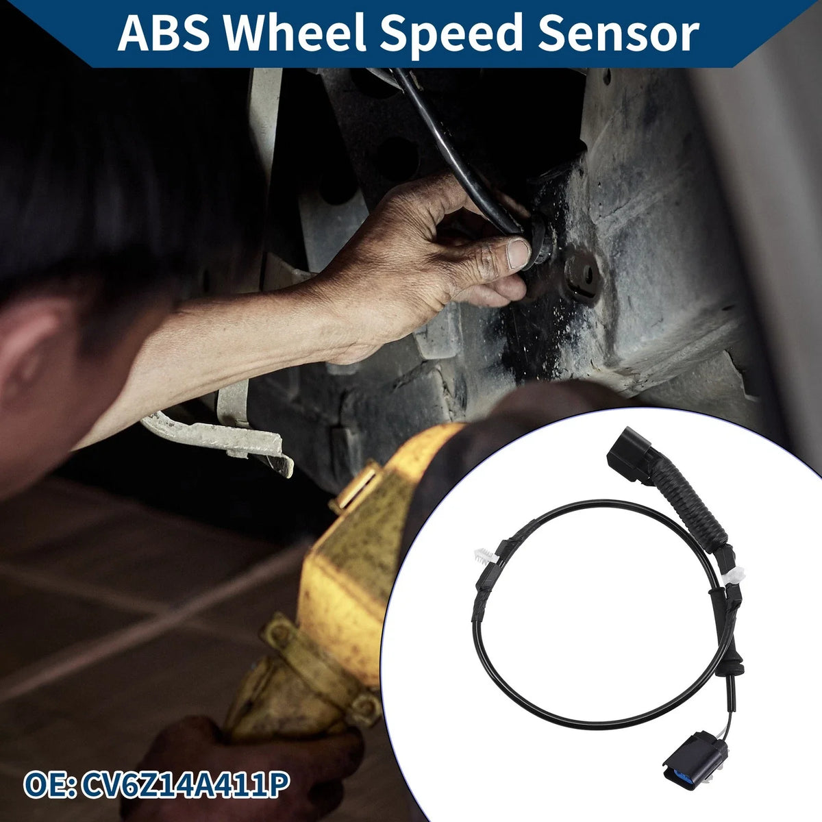 ABS Wheel Speed Sensor No.CV6Z14A411P for Ford Escape (2013)