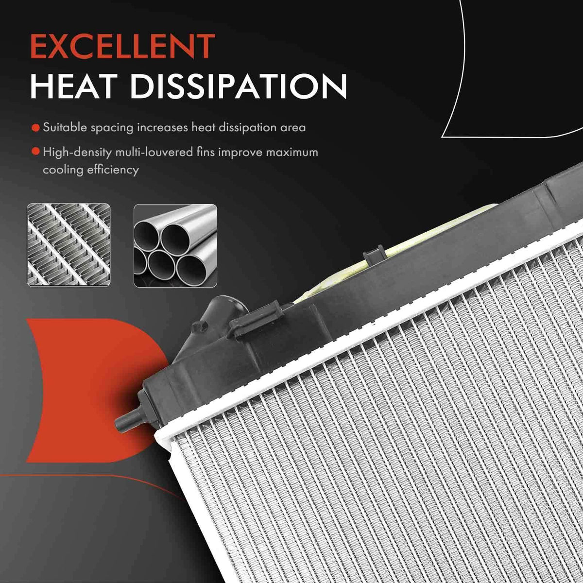 Radiator for Hyundai Elantra (2012–2013) Kia Forte Koup Forte5 (2014–2016) 253103X101, HY3010175