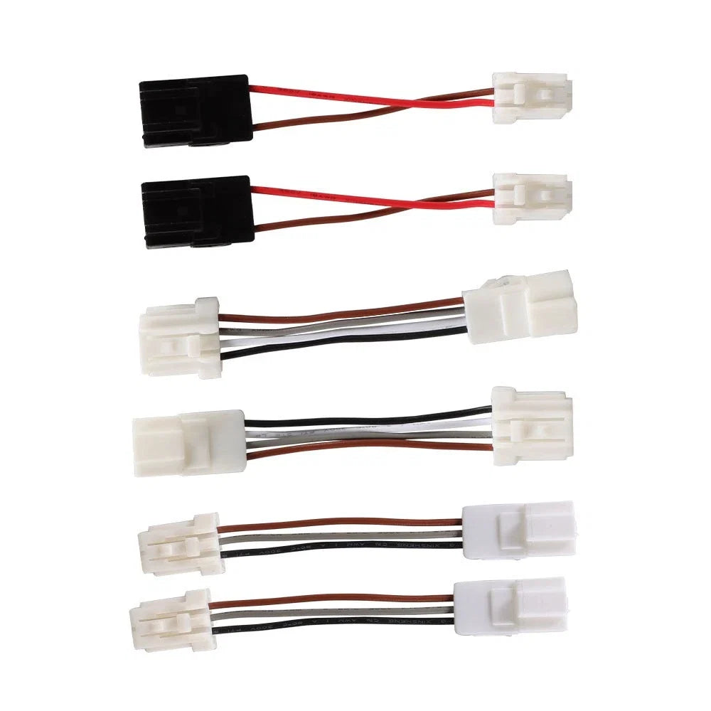 6X Rear Taillight Adapter Harness for Nissan 240SX (1990–1993)