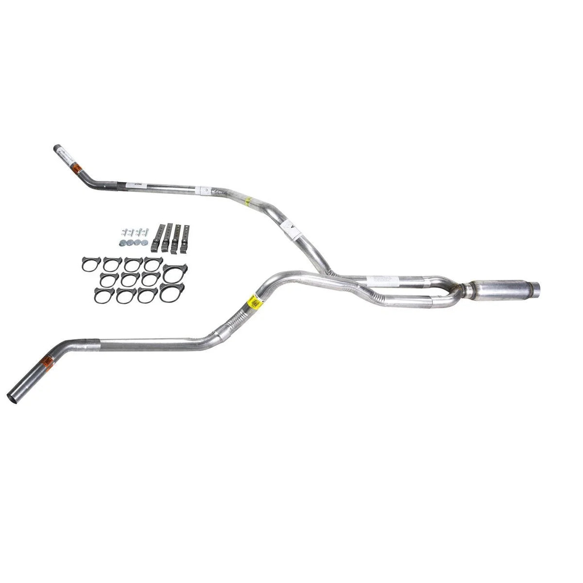 Dual Exhaust 2.5" Pipe Glass Pack Muffler for S10/S15 (1983–1994)