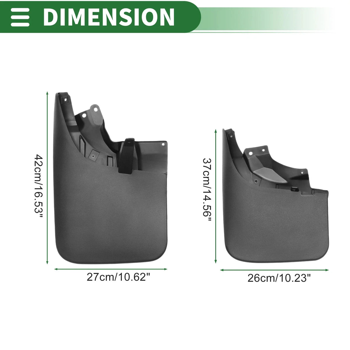 Mud Flaps Splash Guards for Nissan Navara D22 (2008–2014)