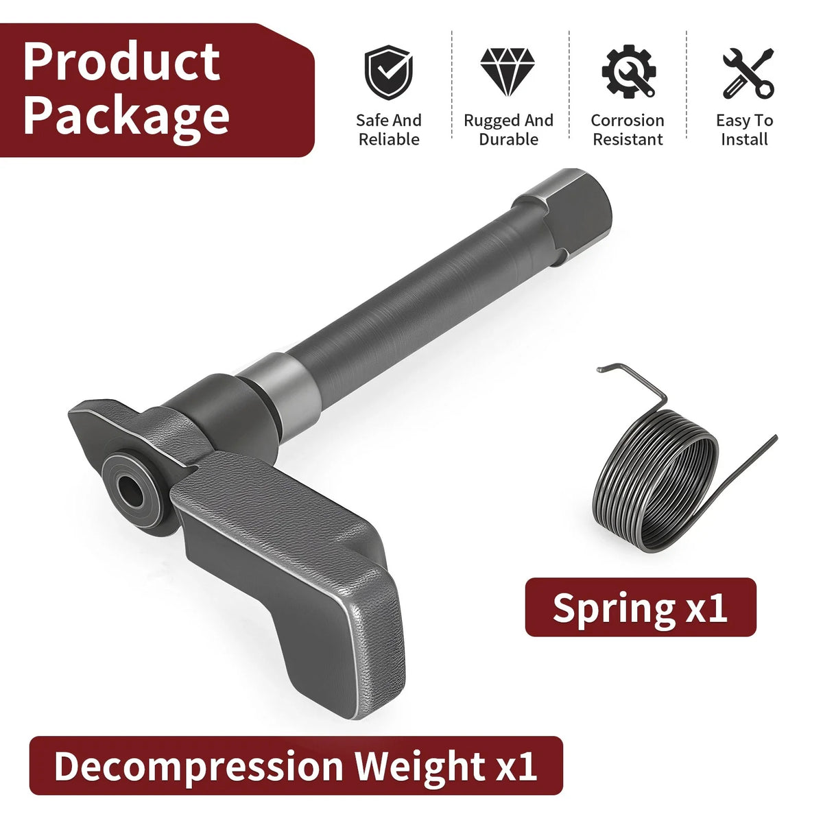Decompression Weight + Spring for Honda CRF250R/250X (2004–2019) 14102-KRN-670 14106-KRN-A00