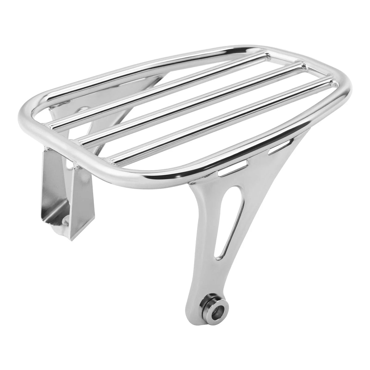 Chrome Solo Luggage Mounting Rack for Harley Street Bob 114 (2021–2025)