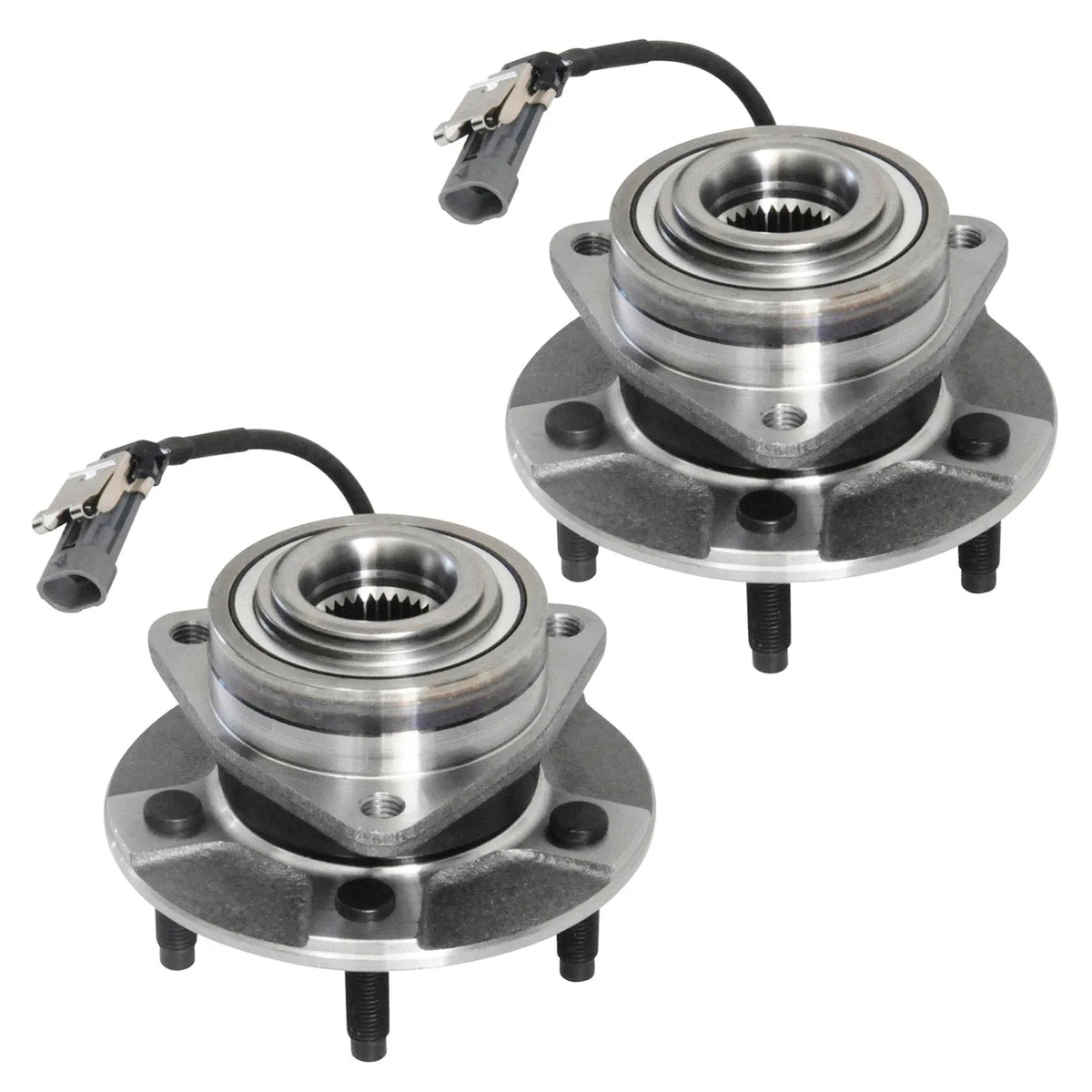 2X Front Wheel Hub and Bearings for Saturn Vue Chevrolet (2002–2007) 513189