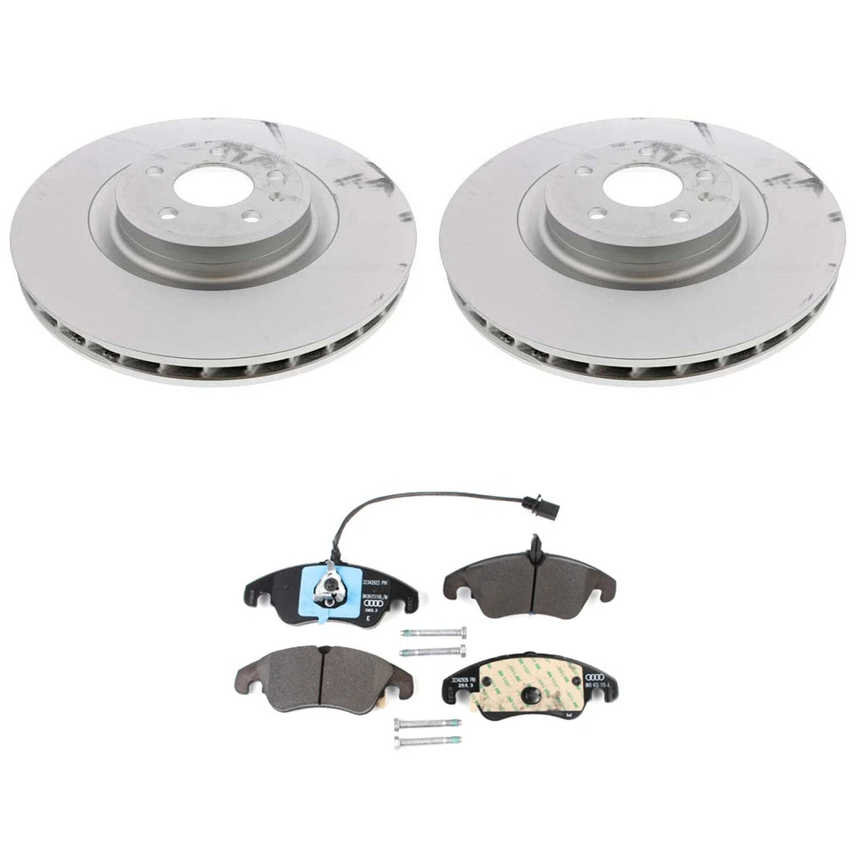 Disc Brake Pad Kit with 345mm Rotors for Audi S4 TRW-Girling