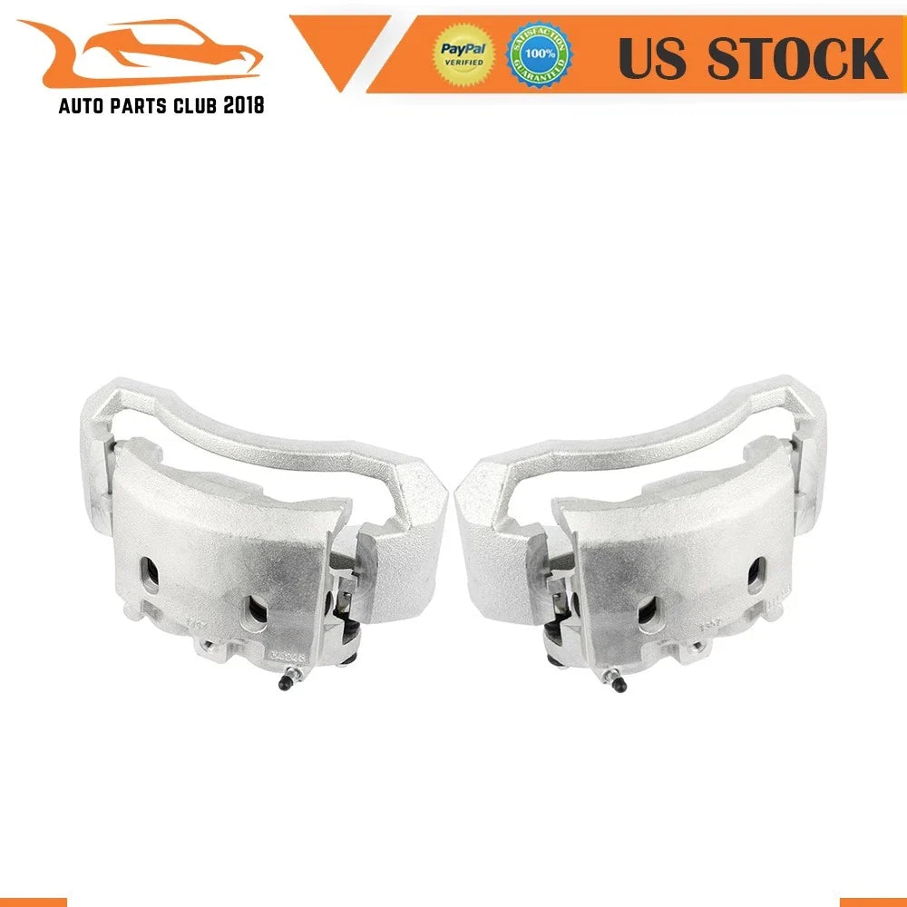 Brake Calipers w/ Bracket Kit Pair for Dodge Ram 1500 2500 3500 (2006–2008)