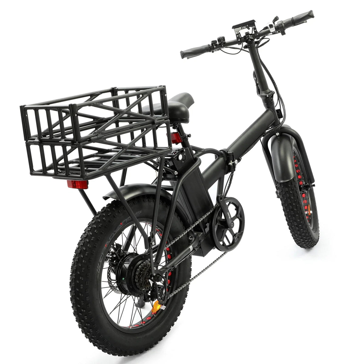 Large Rear Rack Bike Basket for Electric Bike (ECOTRIC)