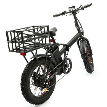 Large Rear Rack Bike Basket for Electric Bike (ECOTRIC)