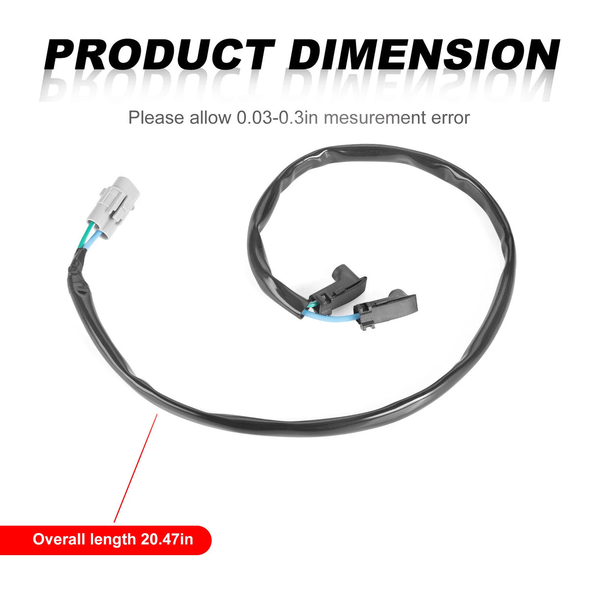 Neutral Reverse Wire Electrical Cable for Yamaha Raptor 700 700R (2006–2024) 1S3-82541-00-00