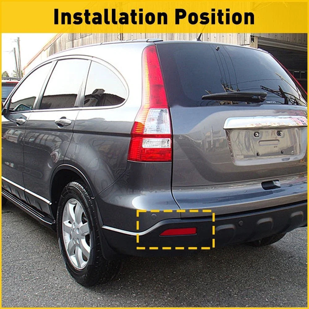 Rear Bumper Reflector Light Cover Left for Honda CR-V (2007–2009)