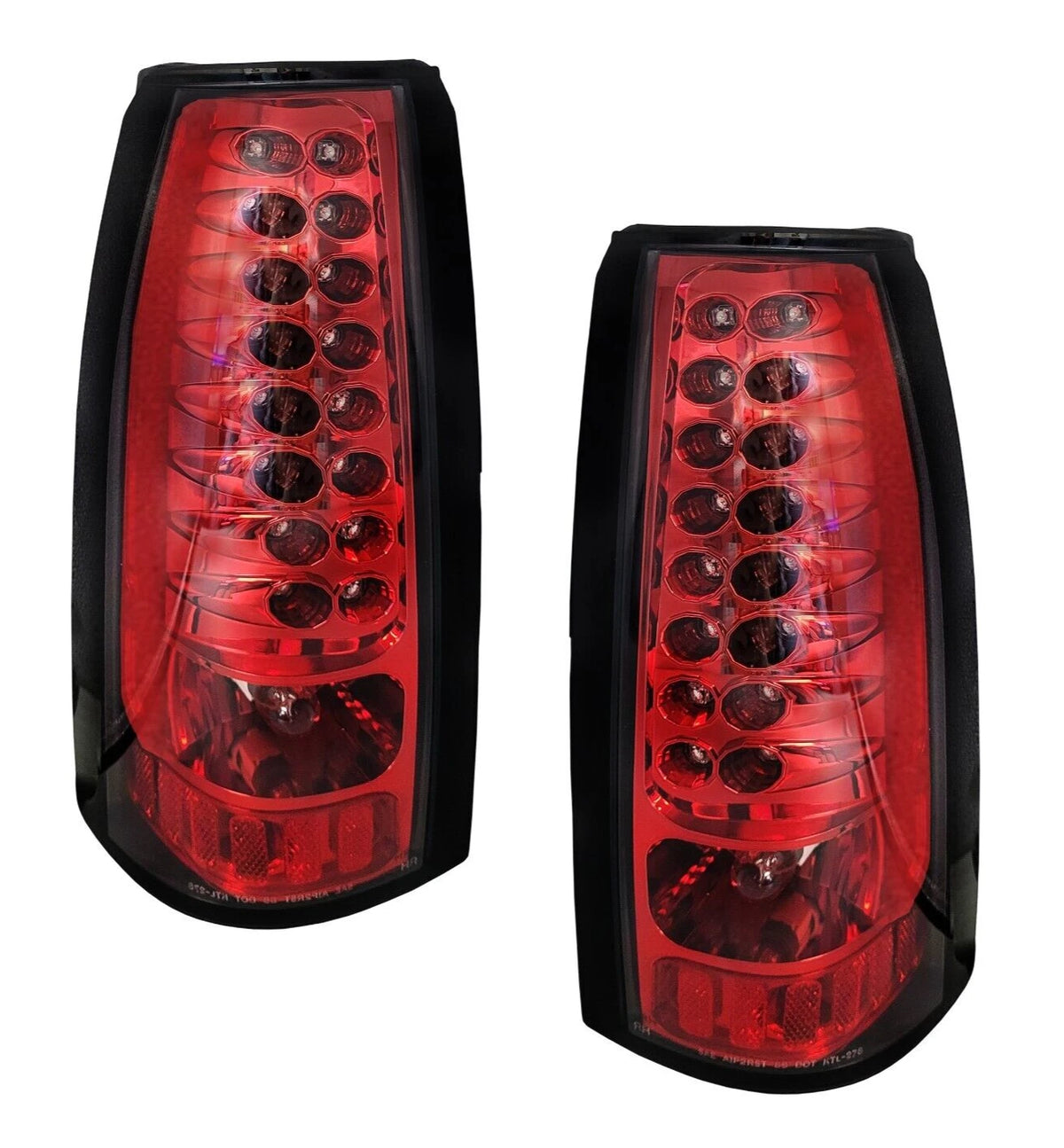 2X LED Tail Lights for Chevy GMC C/K 1500 2500 Suburban (1988–1998) NTR773R