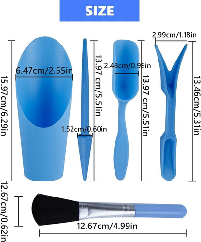 5 Pcs Mini Garden Tool Set for Succulent Transplanting