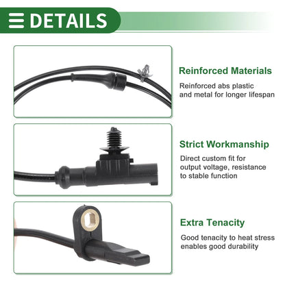 ABS Wheel Speed Sensor No. 47910EL00A for Nissan Tiida (2004–2012) Front