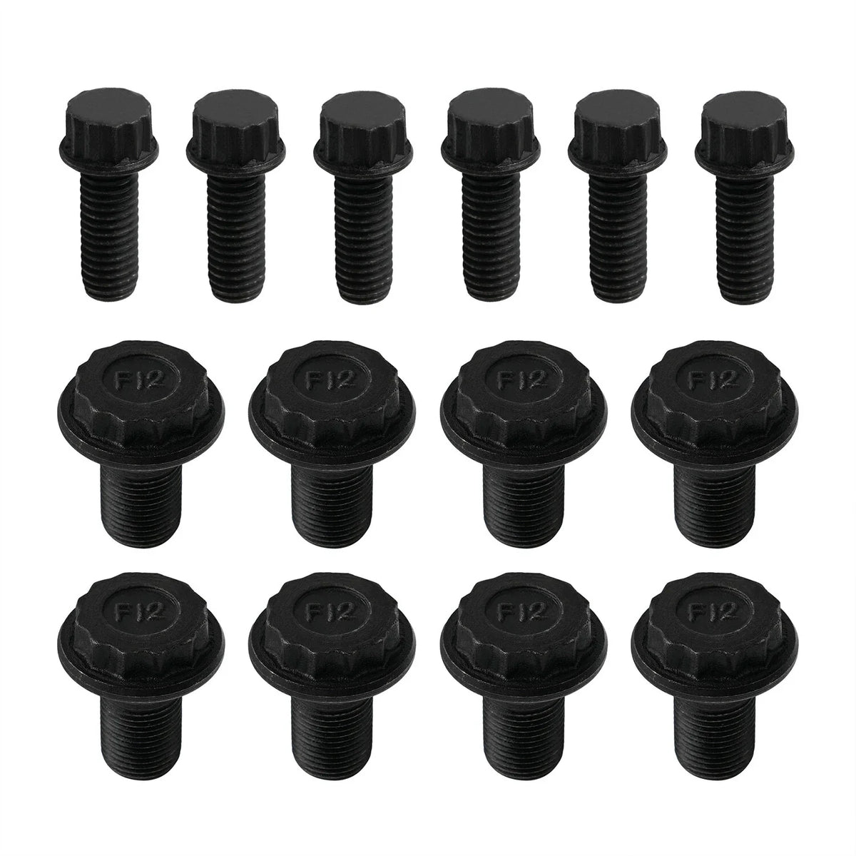 14PCS Clutch Flywheel Pressure Plate Flange Bolt Set for Honda Civic Si (2006–2011)