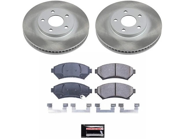 Brake Pad and Rotor Kit for Cadillac DeVille (1997–2005) 51365FVGV