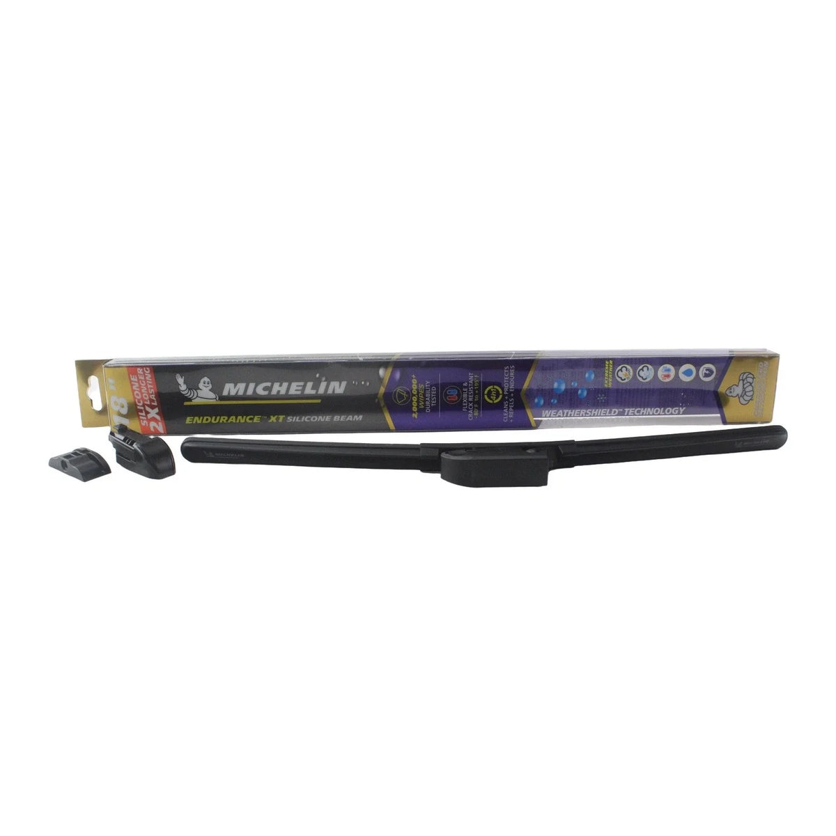Set of 2 Michelin Endurance XT Beam Wiper Blades for GMC (1978–2005)
