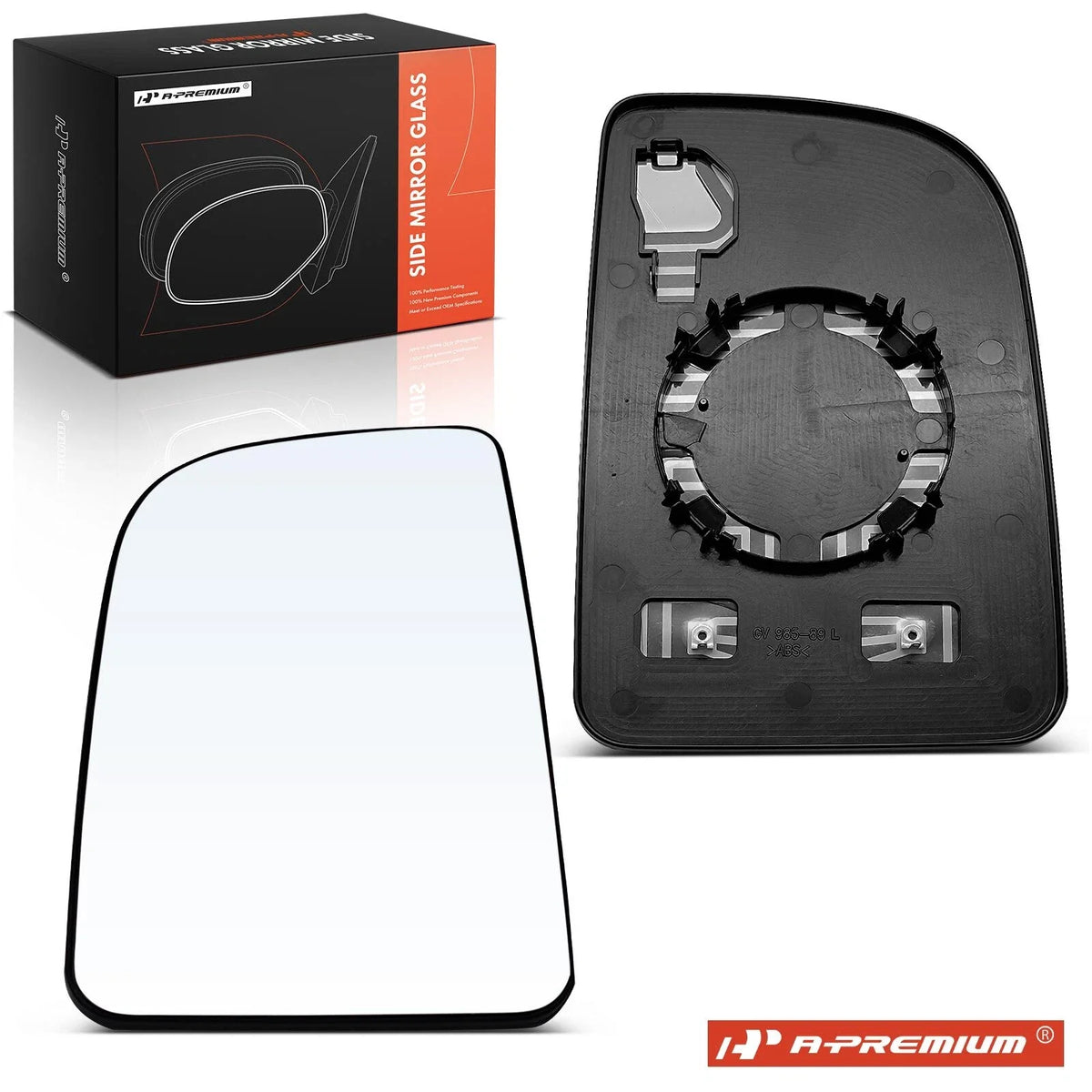Heated Driver Upper Power Mirror Glass for Benz Sprinter 1500 (2019–2023)