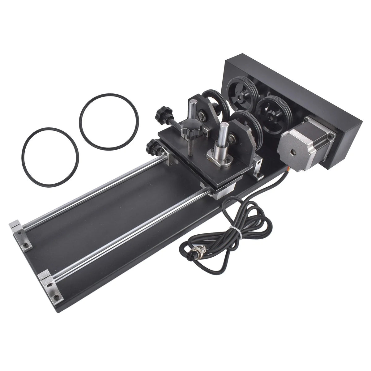 4-Wheel Rotary Axis Attachment for CO2 Engraver (50W-130W)
