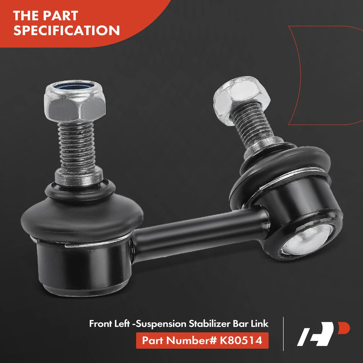 Set of 8 Stabilizer Bar Links & Tie Rod Ends for Kia Sorento (2004–2006)