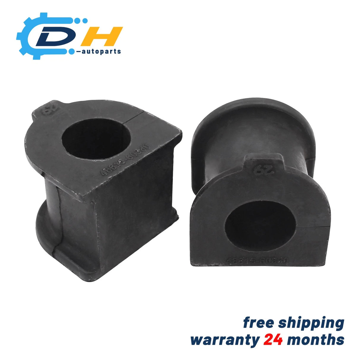 Front Sway Bar Bushing Set for Toyota FJ Cruiser 4Runner (2003–2023) 48815-60380