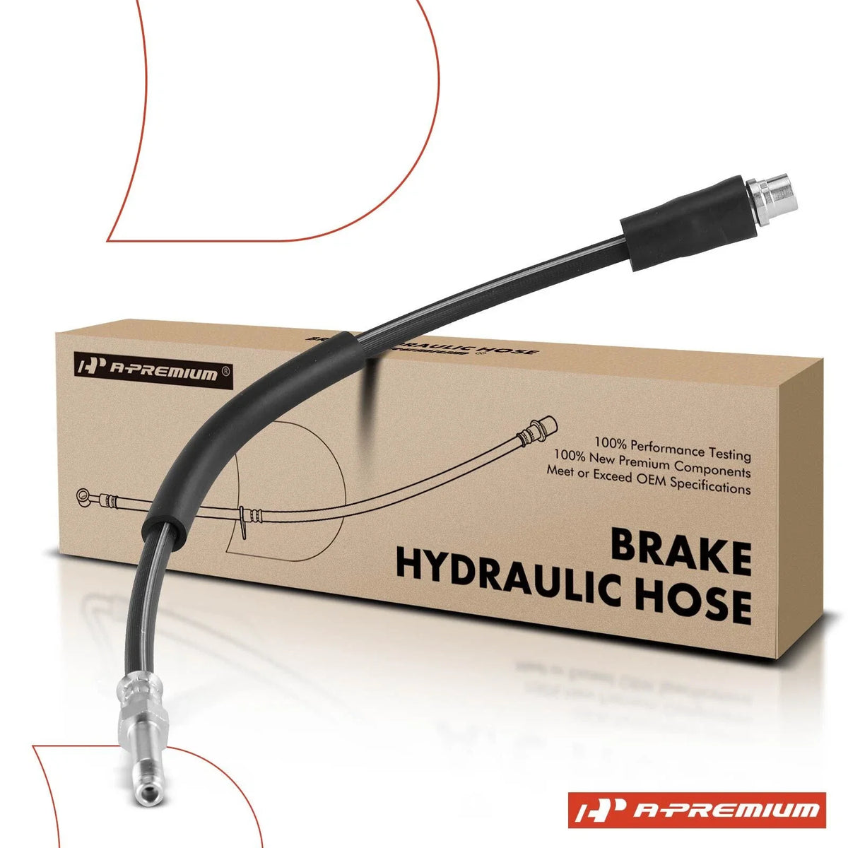 Rear Brake Hydraulic Hose for Mercedes-Benz Sprinter 3500 (2010–2016)