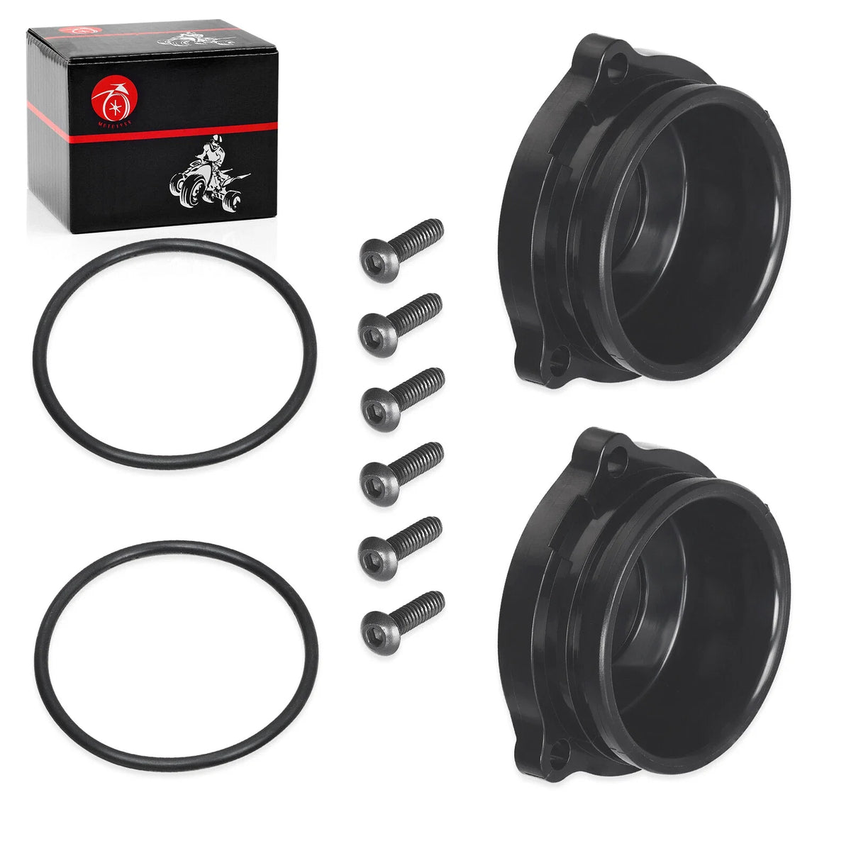 2X Hub Cap & Screws Kit for Polaris Magnum Scrambler Sportsman Ranger (1995–2006)