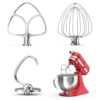 Stainless Steel Kitchen Mixer Accessories for 4.5-5QT