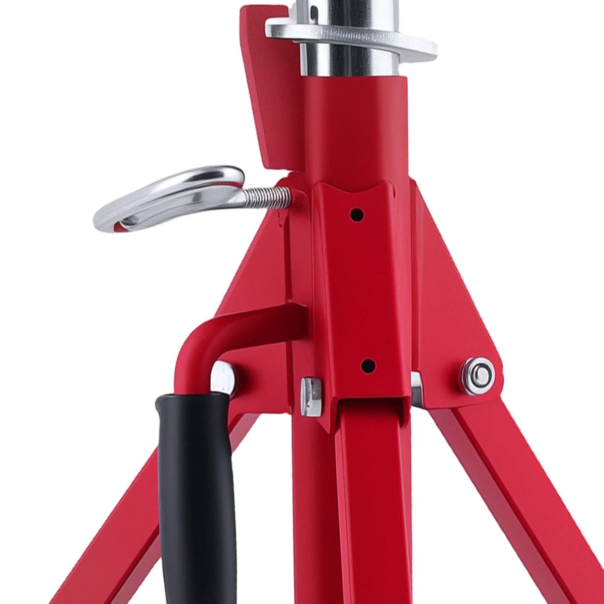 Steel Adjustable V-Head Pipe Jack Stand for 20–37in Range (2010–2019)