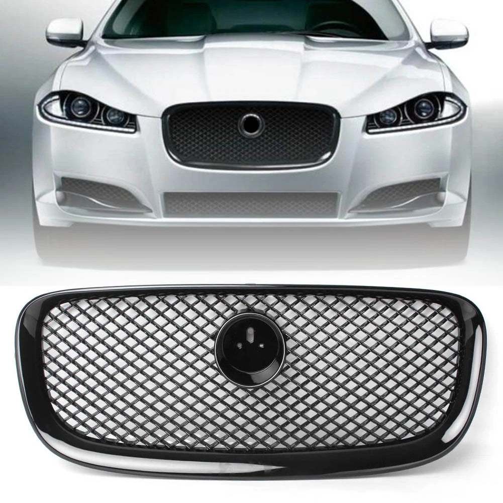 Gloss Black Upper Grille for Jaguar XF XFR (2012–2015) 2045YF068