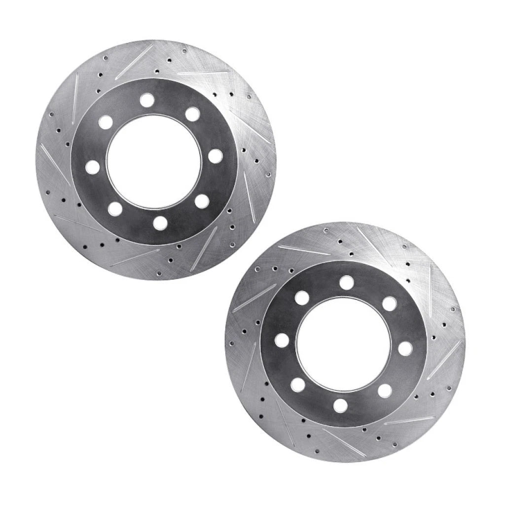 Drilled and Slotted Rotors for Dodge Ram 2500/Ram 3500 (2003–2008) ALX-PAU-DF-7002-40061-CLA1