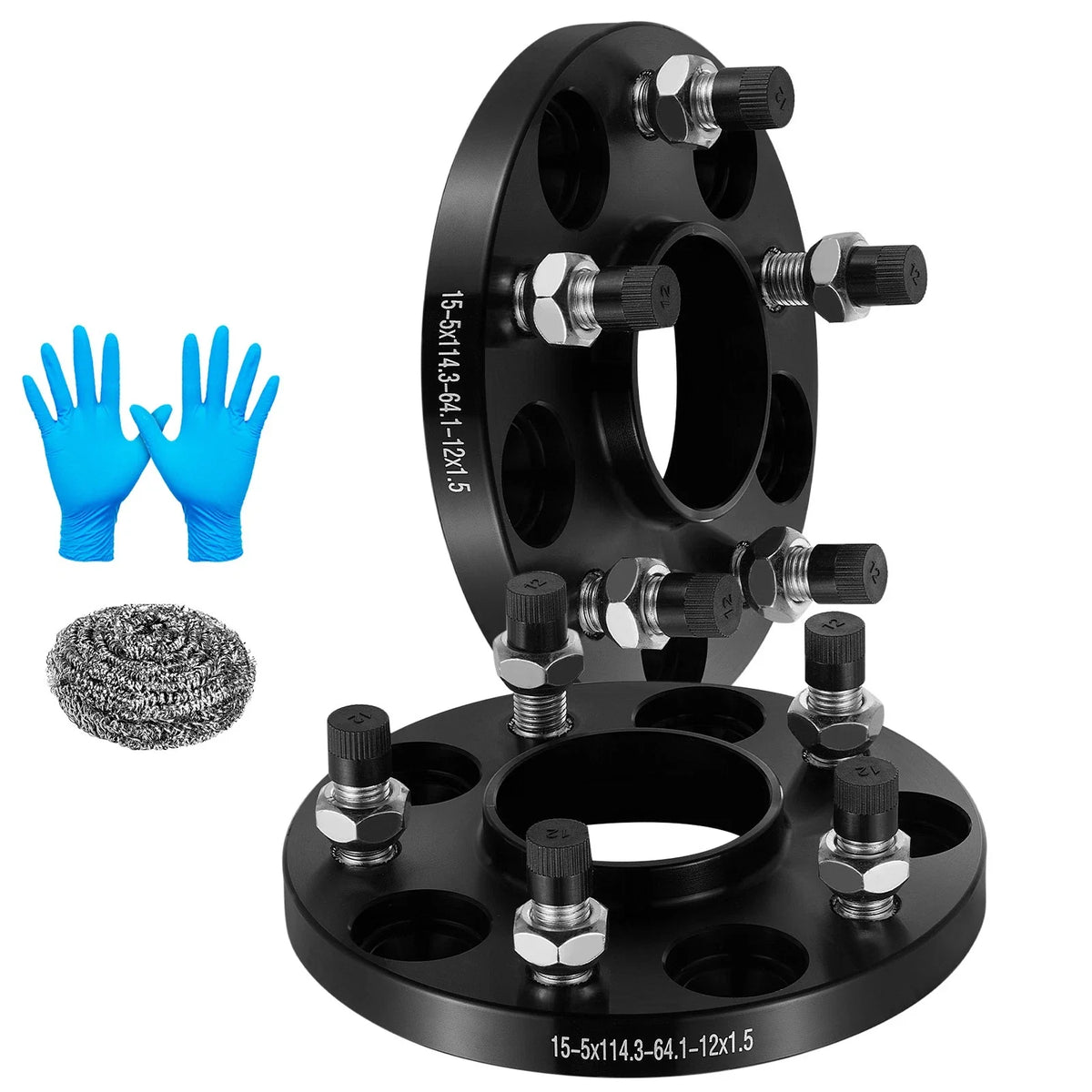 2X 15mm Hubcentric Wheel Spacers 5x4.5 for Acura RDX (2007–2024)