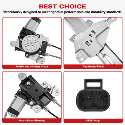 Power Window Regulator with Motor for Buick Regal (1997–2004)